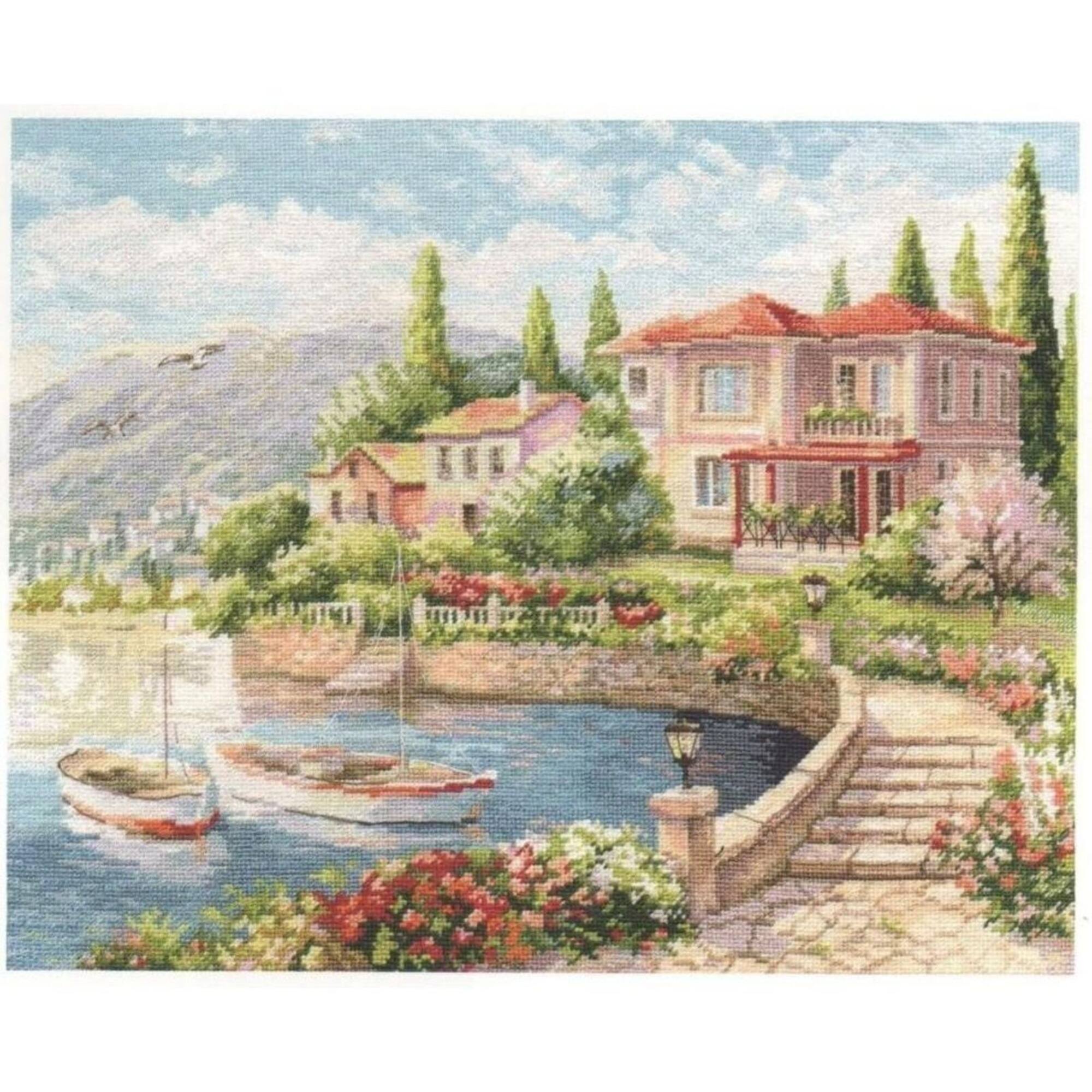 Alisa Morning On The Coast Cross Stitch Kit